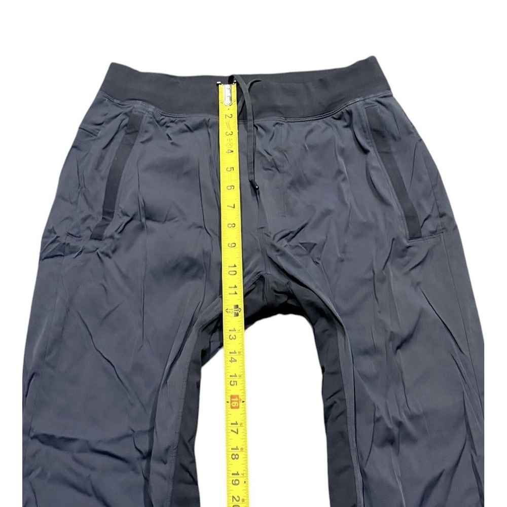 Lululemon Pants Men Medium Black Great Wall Performance Jogger Stretch Travel - Picture 8 of 9